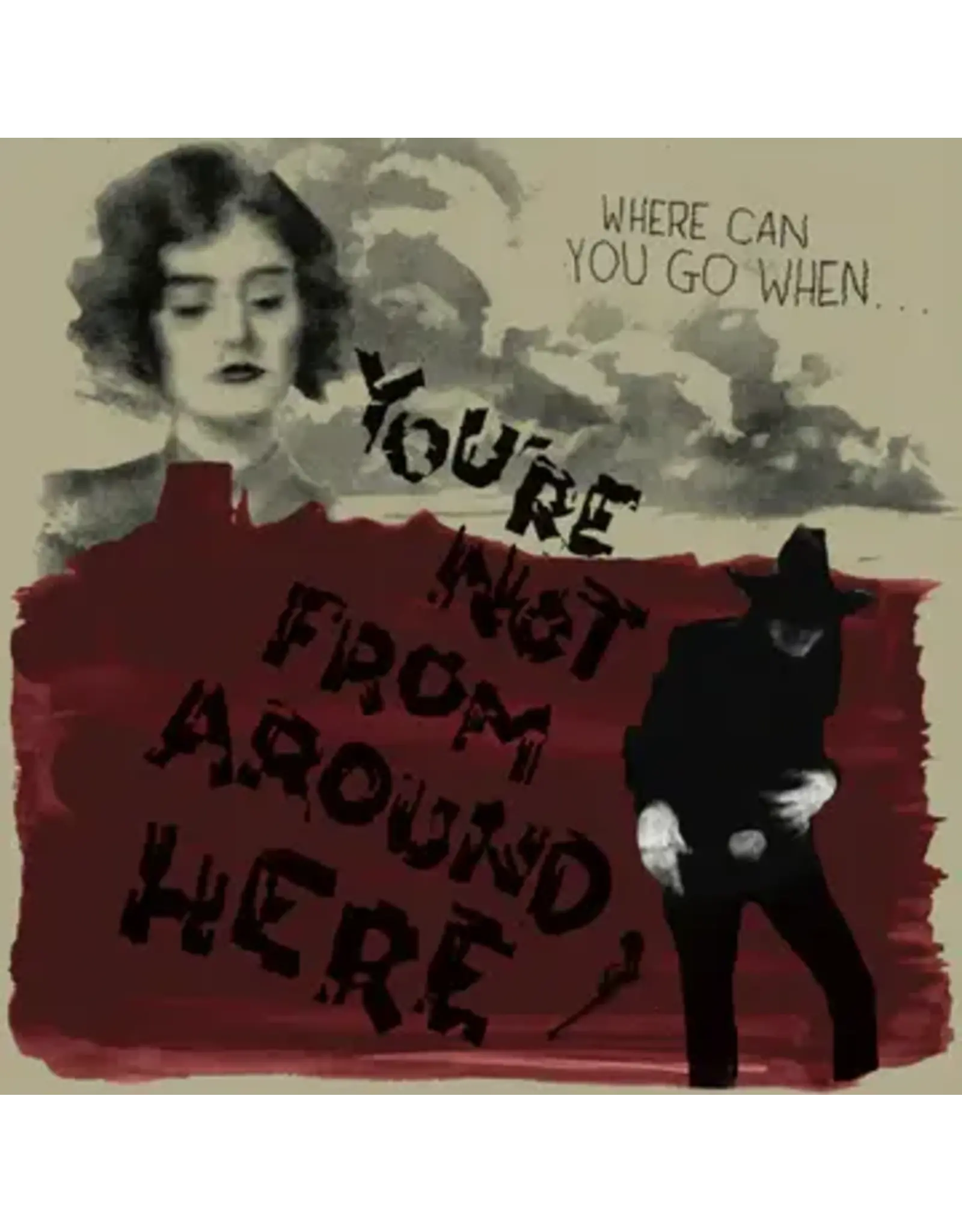 Numero soundtrack: You're Not From Around Here (transparent with red splatter) LP