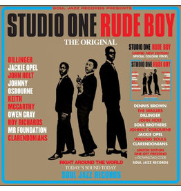 Soul Jazz Records presents: 2024RSD - STUDIO ONE RUDE BOY (RED & CYAN) LP