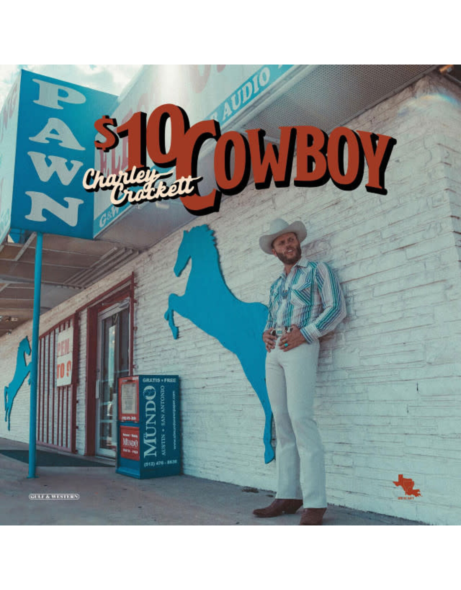 Thirty Tigers Crockett, Charley: $10 Cowboy LP