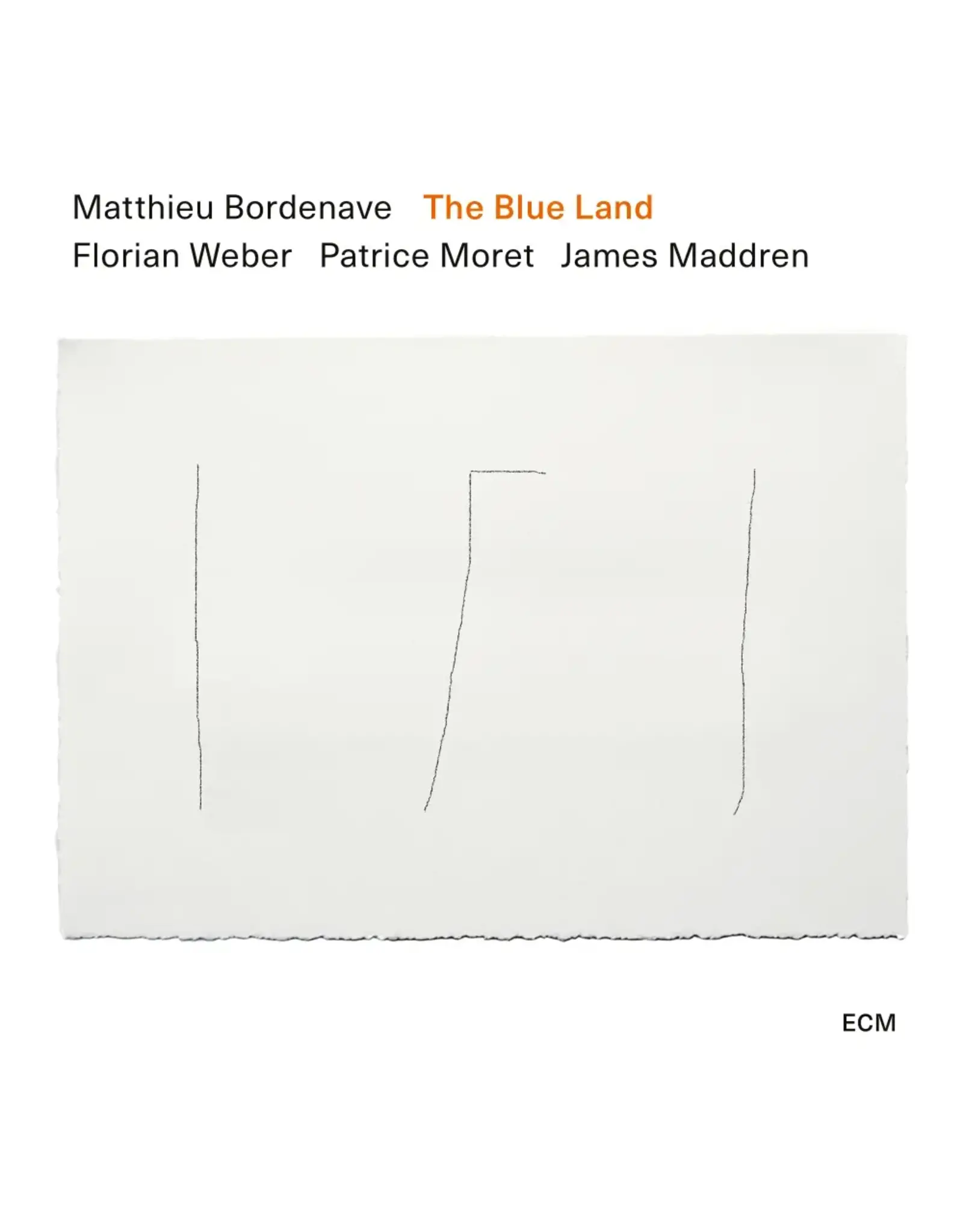 ECM Bordenave, Matthieu: The Blue Land LP