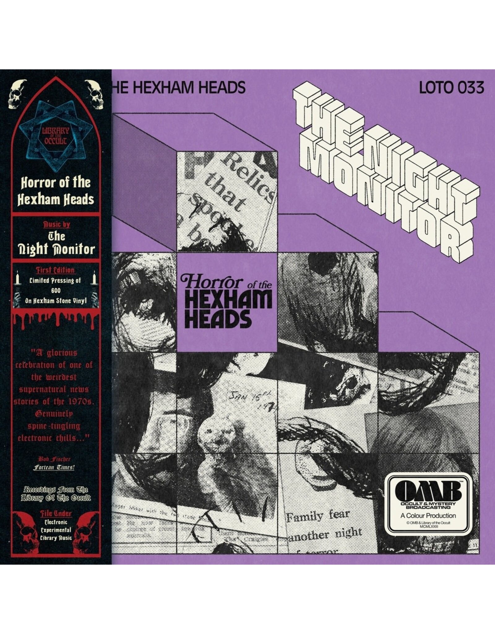 Night Monitor: Horror of the Hexham Heads LP