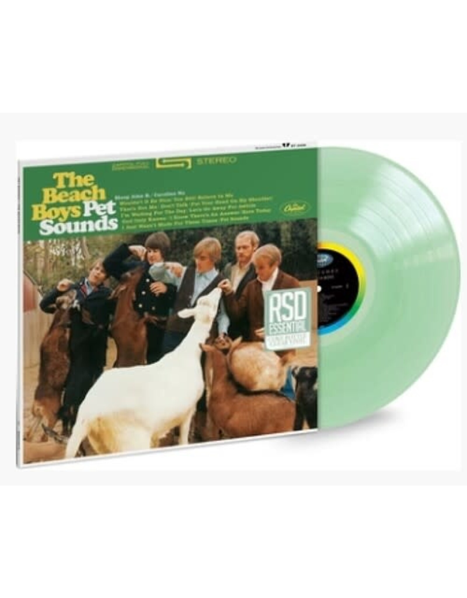 Capitol Beach Boys: Pet Sounds (coke bottle clear vinyl-remaster/indie exclusive) LP