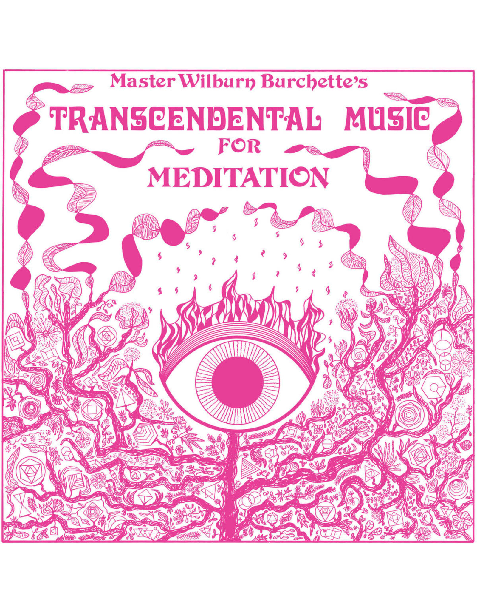 Numero Burchette, Master Wilburn: Transcendental Music For Meditation (milky clear) LP