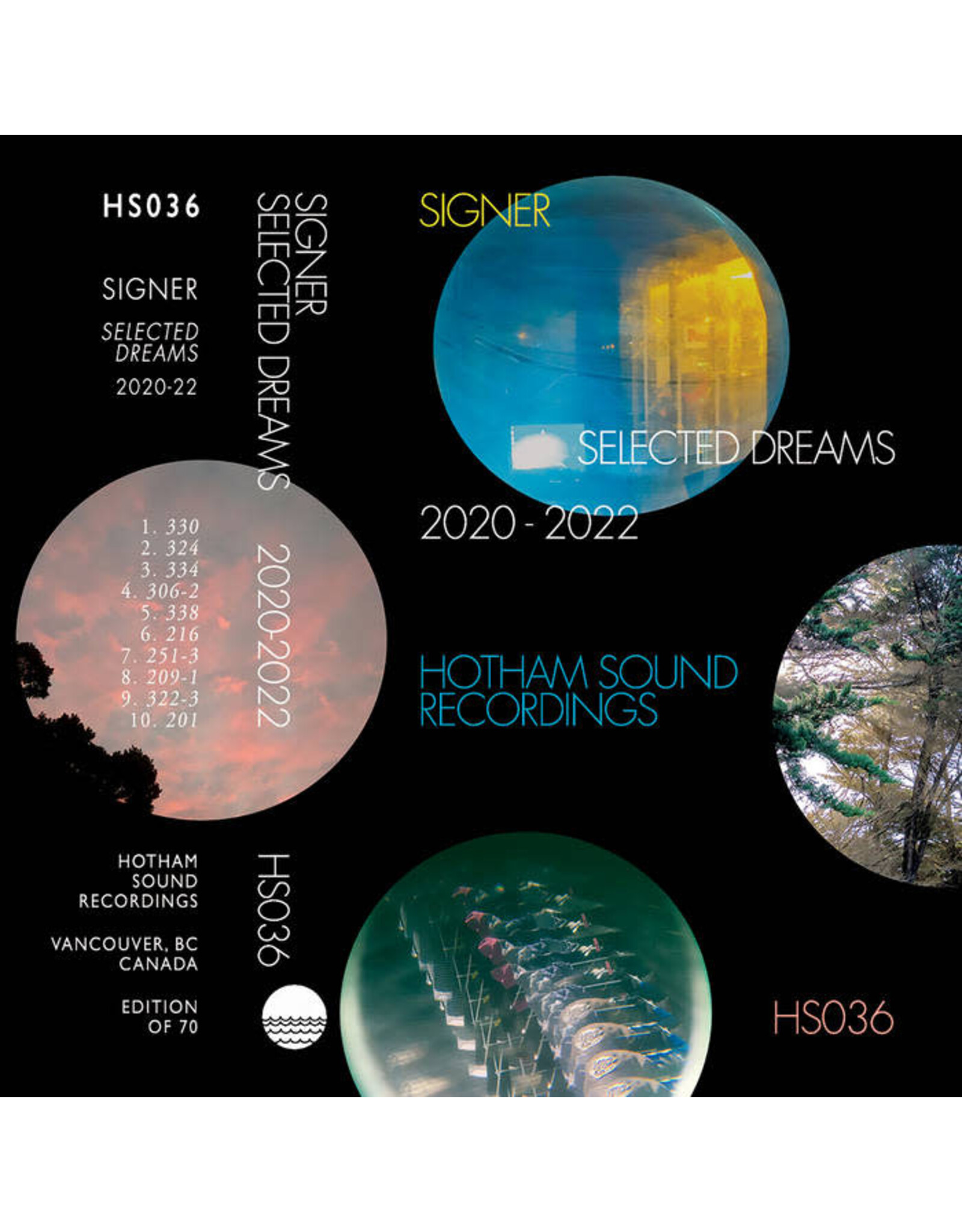 Hotham Sound Signer: Selected Dreams 2020-2022 CS