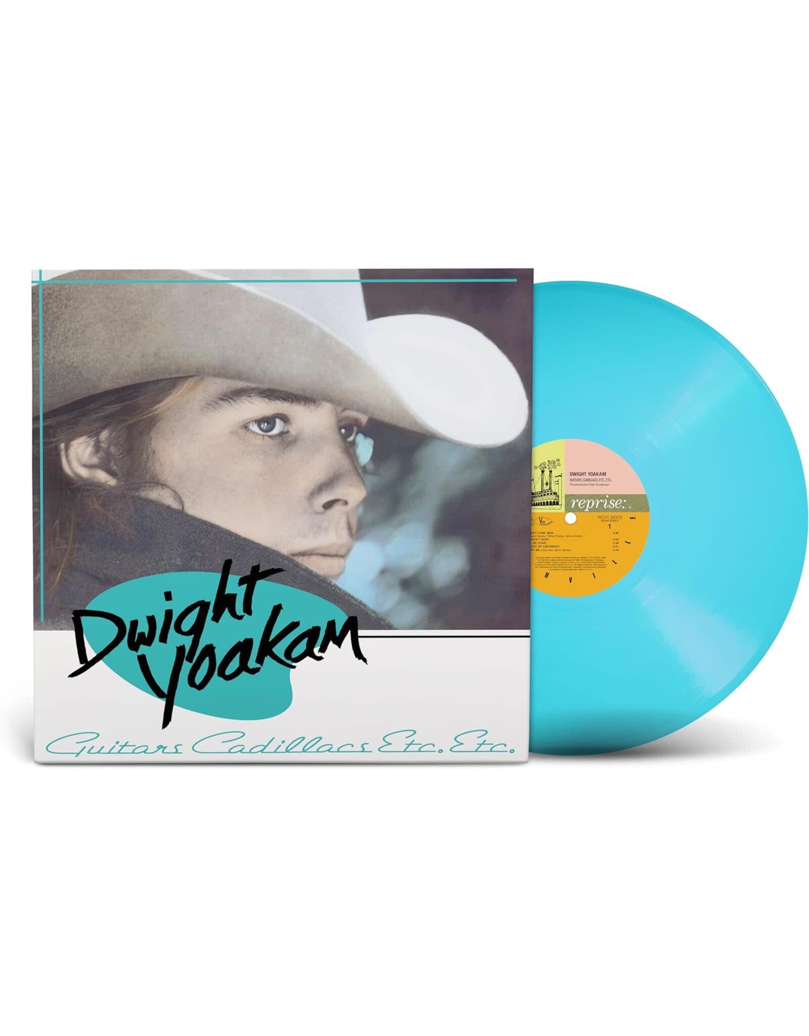 Rhino Yoakam, Dwight : Guitars, Cadillac, Etc., Etc. (Light Blue) LP