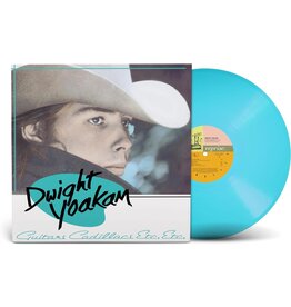 Rhino Yoakam, Dwight : Guitars, Cadillac, Etc., Etc. (Light Blue) LP