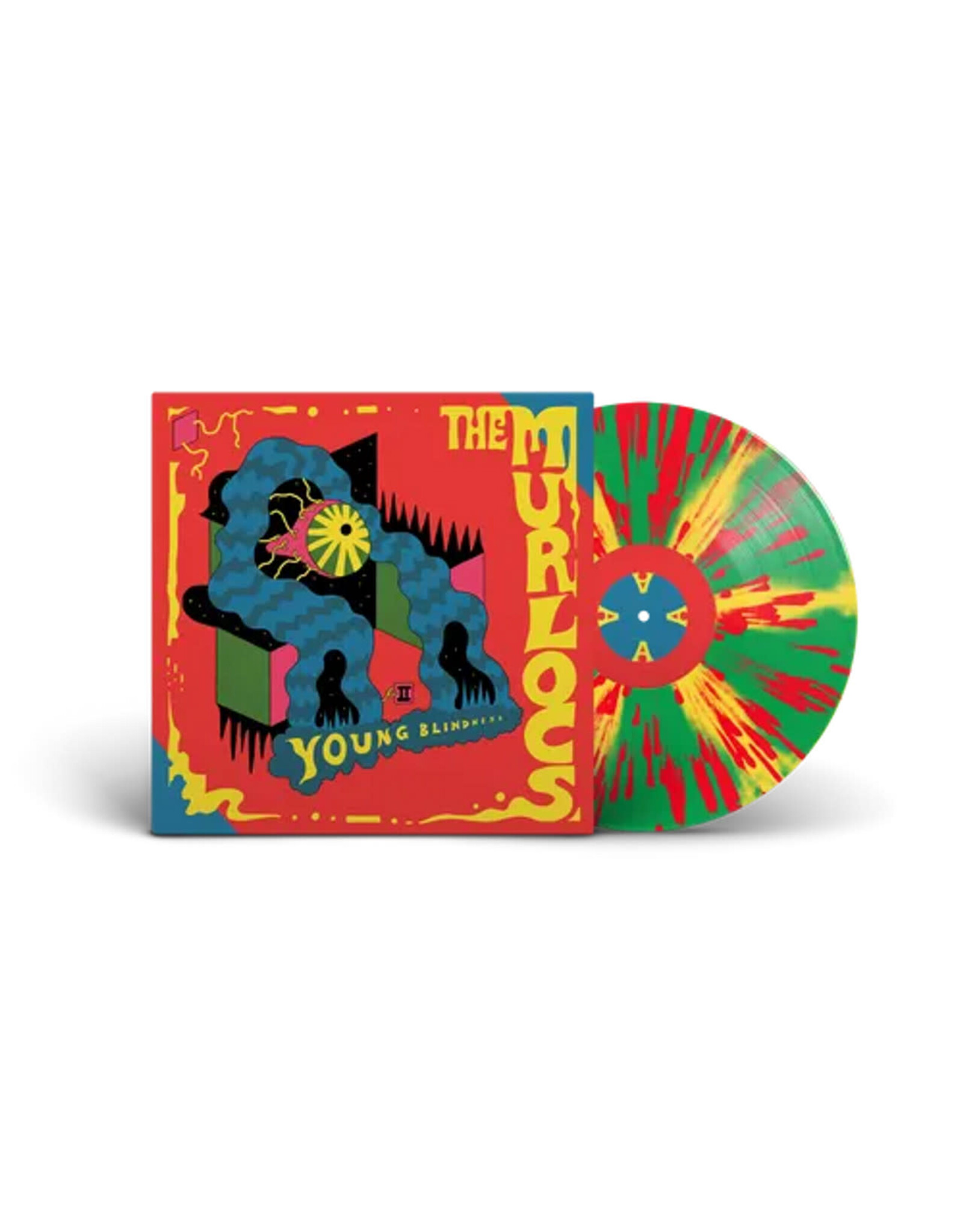 ATO Murlocs: Young Blindness (yellow & green w/red splatter repress) LP