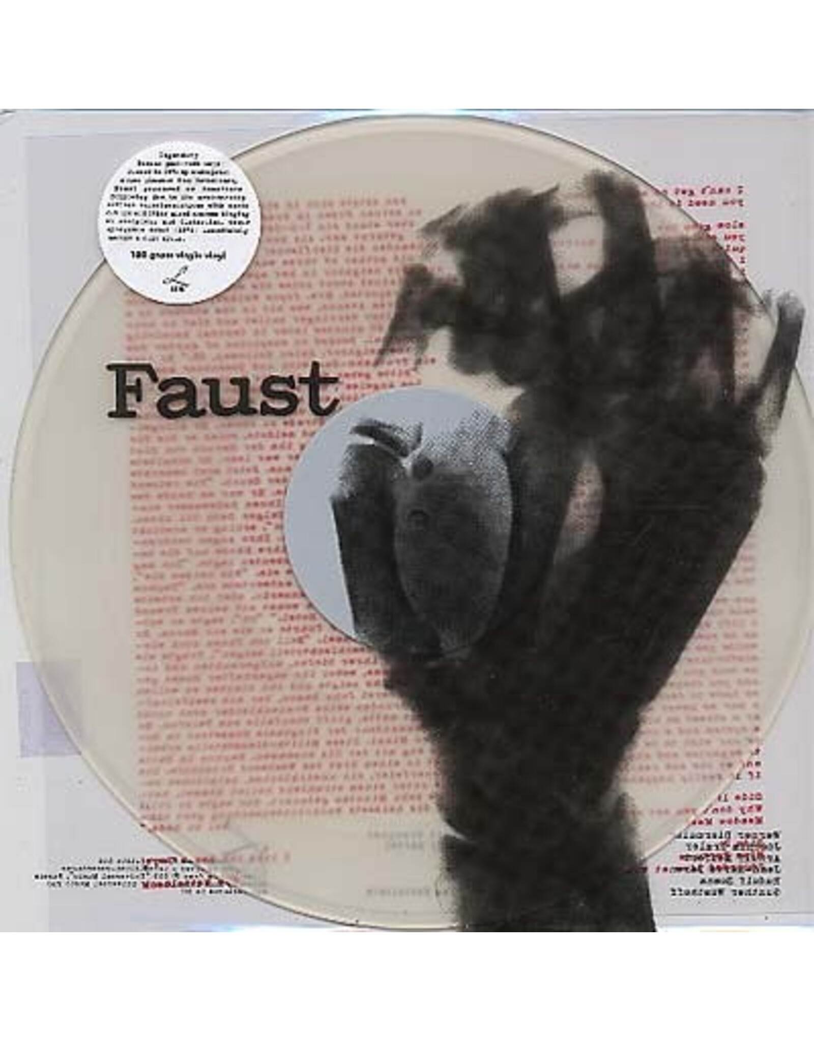 Lilith Faust: Faust (180g-clear poly printed sleeve) LP