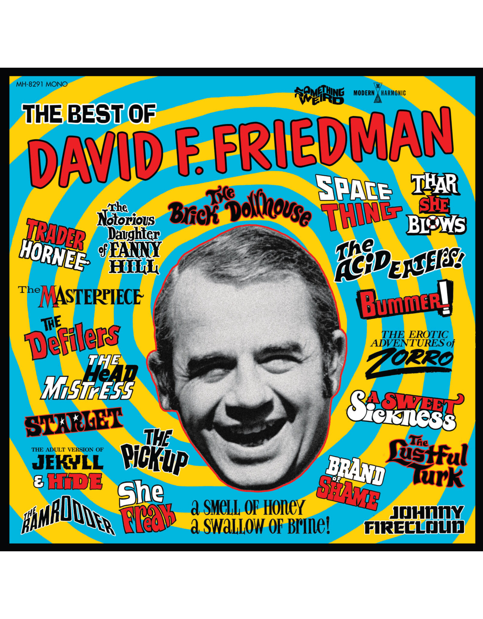 Modern Harmonic Various: Something Weird: The Best Of David F. Friedman (LP + DVD) LP