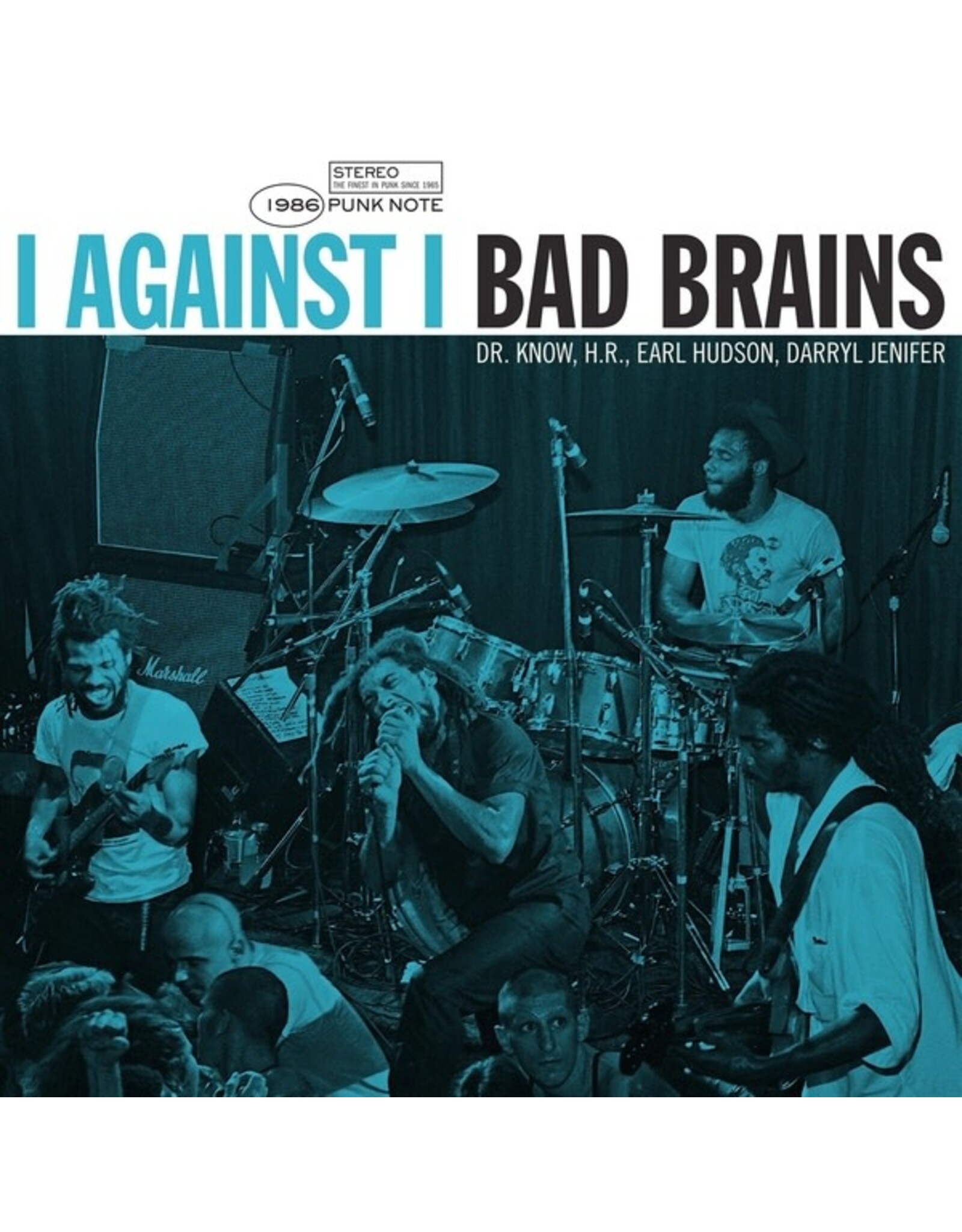 ORG Bad Brains: I Against I (Punk Note edition-alternate cover) LP