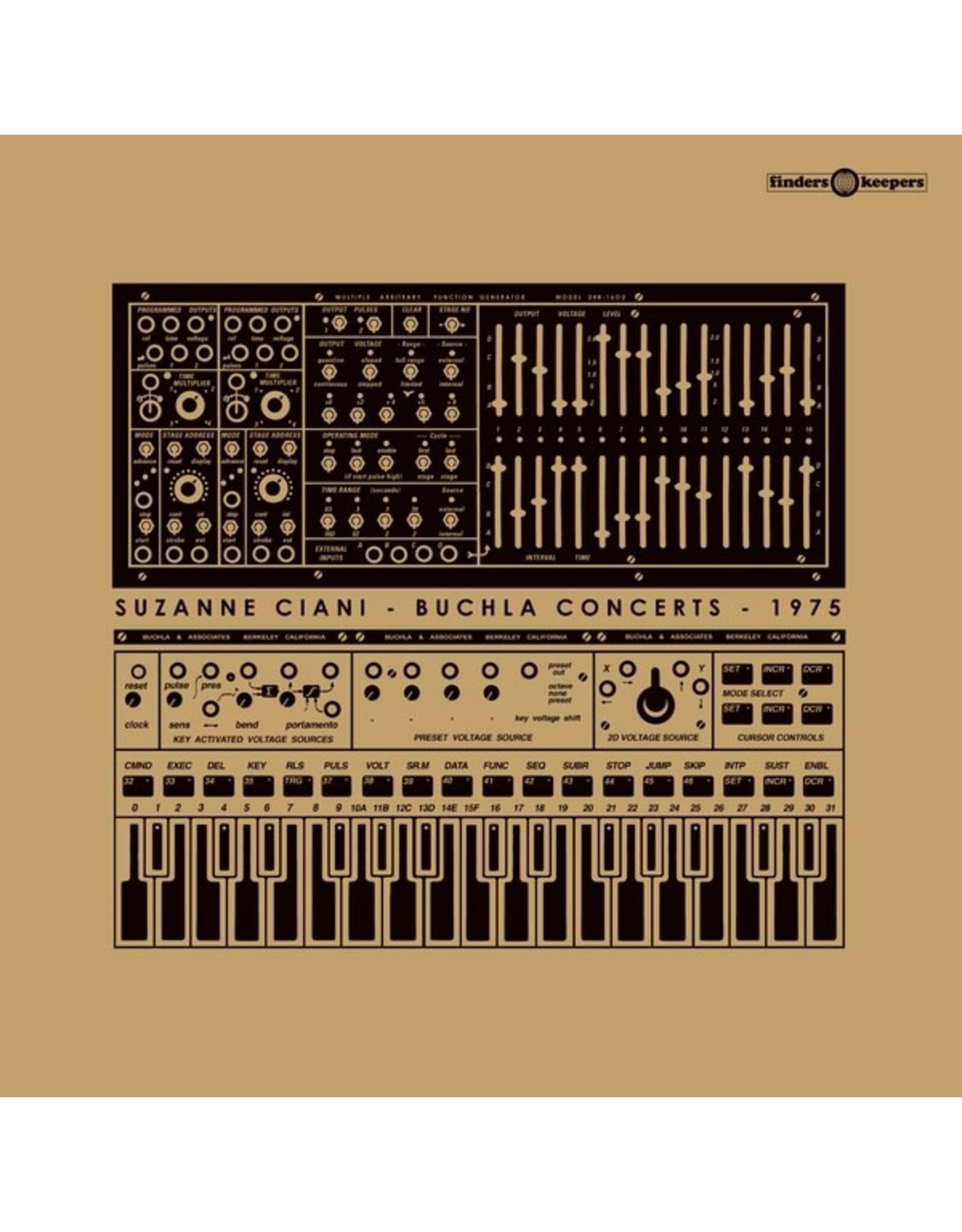 Finders Keepers Ciani, Suzanne: Buchla Concerts 1975 LP