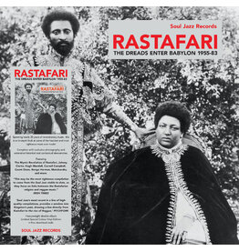 Soul Jazz Various: RASTAFARI - The Dreads Enter Babylon 1955-83 (BLUE) LP