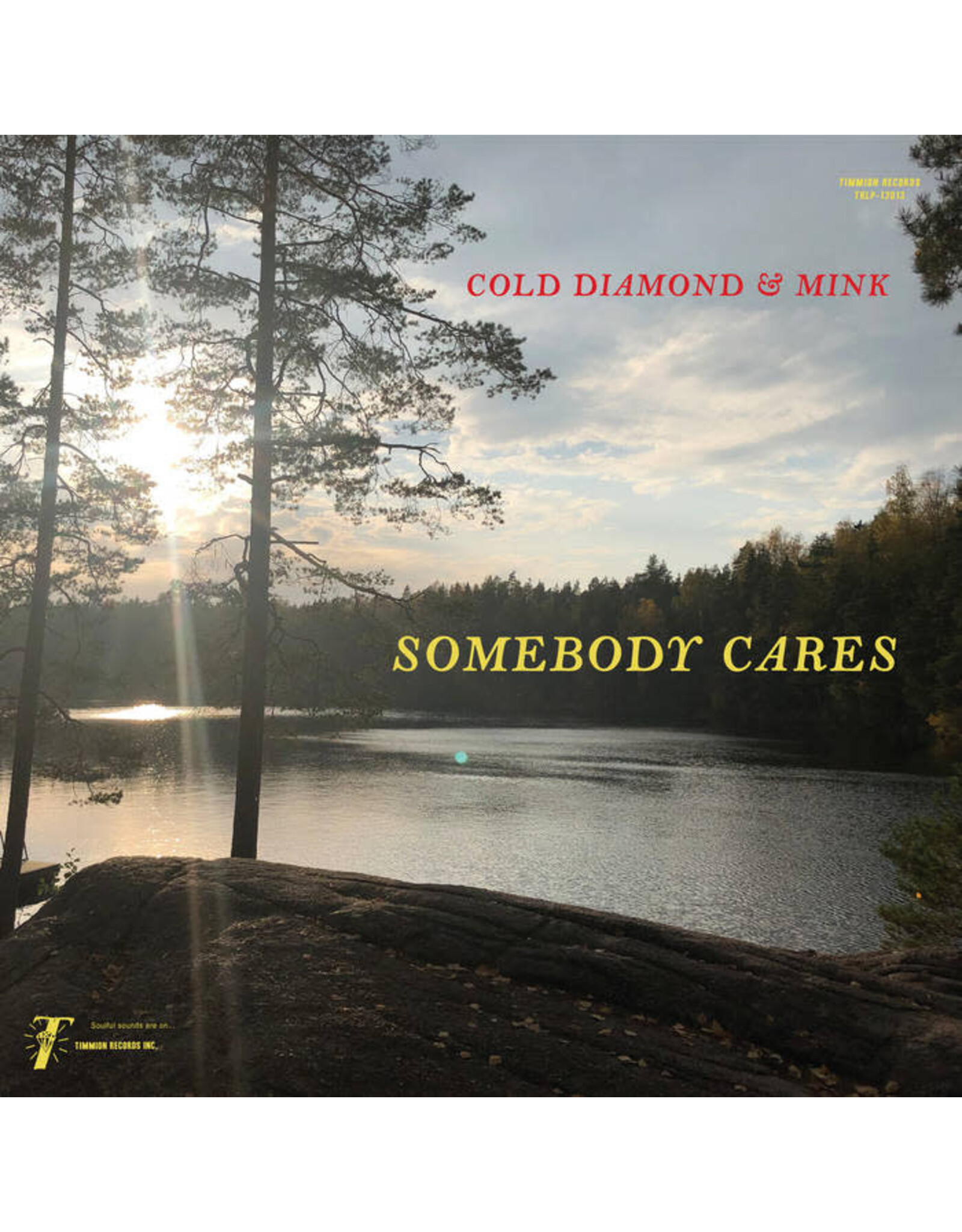 Timmion Cold Diamond & Mink: Somebody Cares (My Echo, Shadow And Me Instrumentals) (clear green) LP