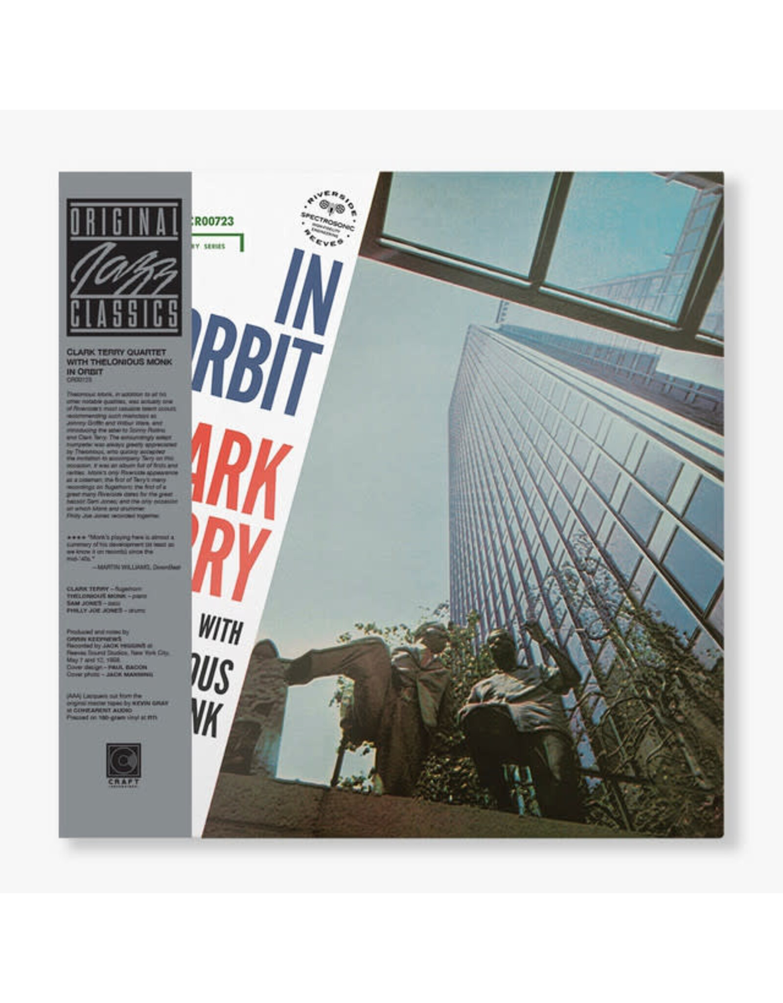 Craft Terry, Clark with Thelonious Monk: In Orbit (Original Jazz Classics Series) LP