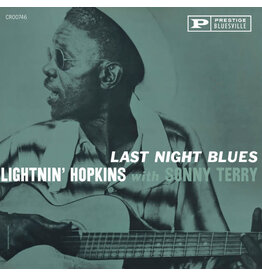 Craft Hopkins, Lightnin'/Sonny Terry: Last Night Blues (Bluesville Series) LP
