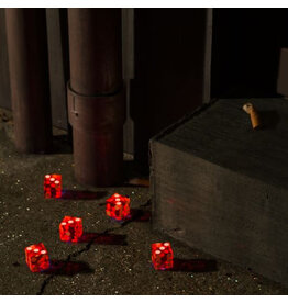 Dead Oceans Bright Eyes: Five Dice, All Threes (red & orange splatter) LP