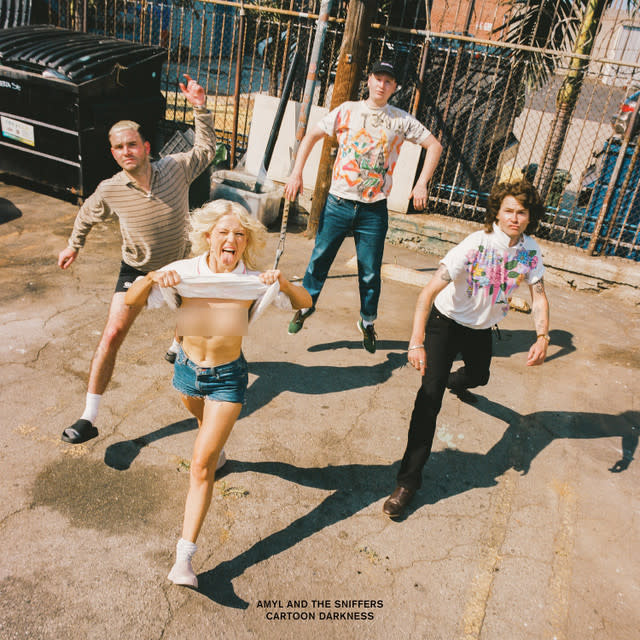 洋楽 AMYL AND SNIFFERS/CARTOON DARKNESS LP virgin-amyl-the-sniffers-