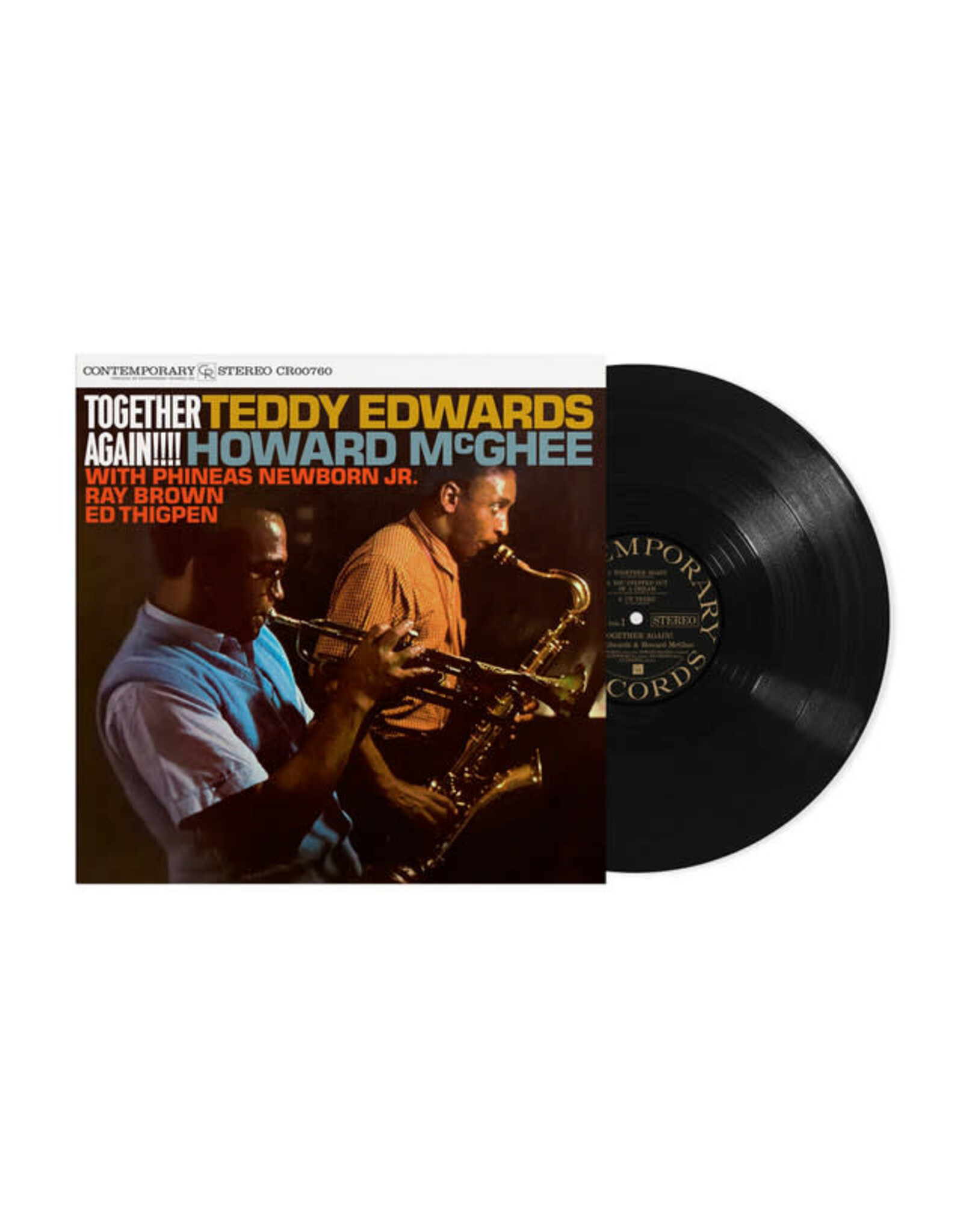 Craft Edwards, Teddy & Howard McGhee: Together Again!!!! (Contemporary Series)  LP