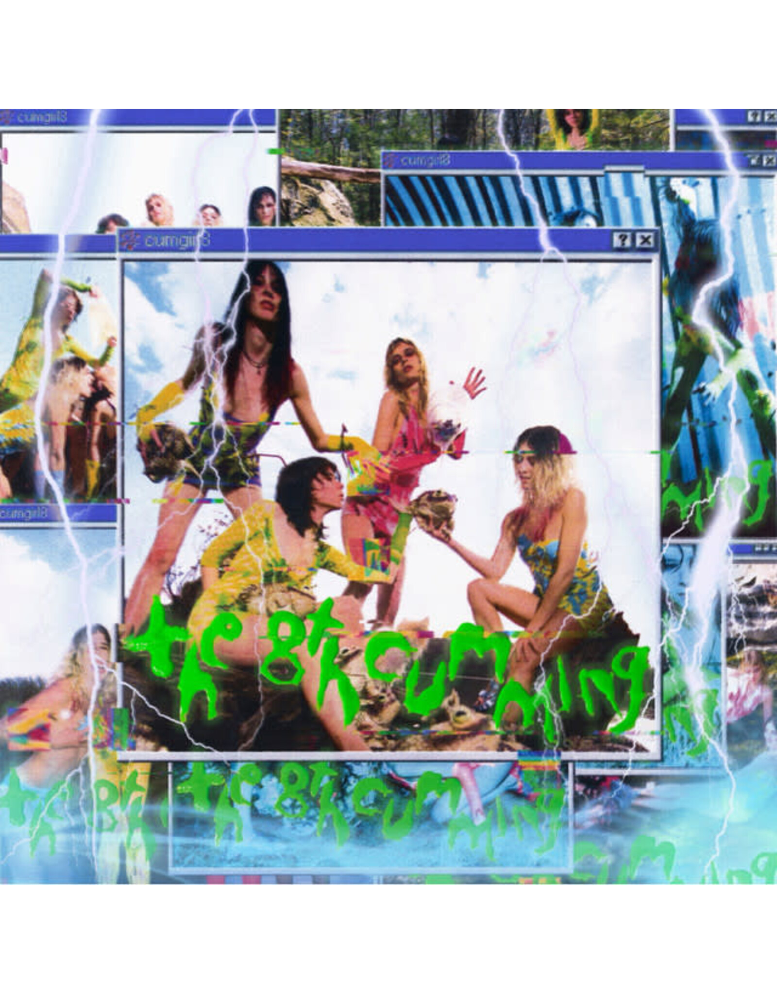 4AD Cumgirl8: the 8th cumming (indie shop edition-neon green) LP
