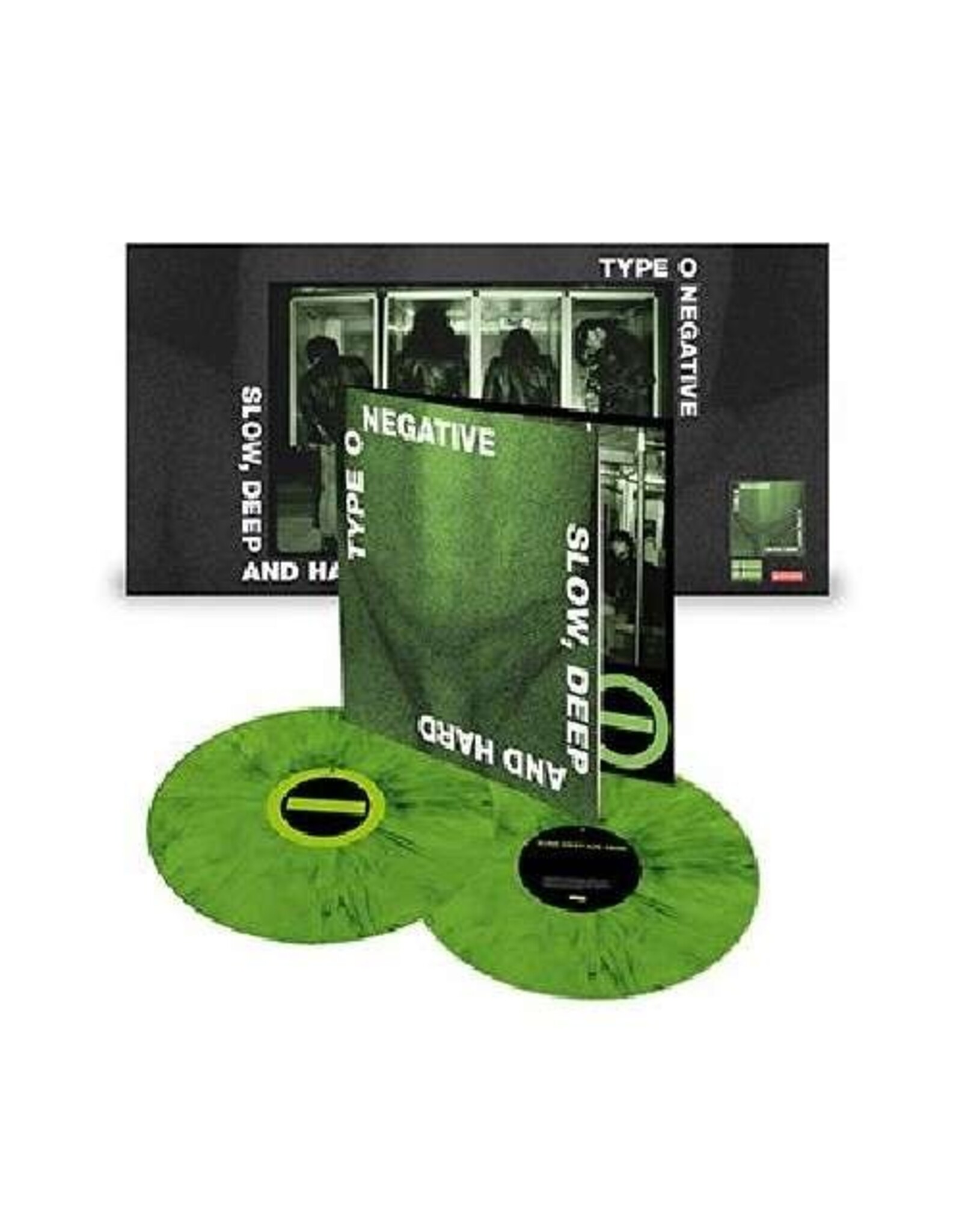 Rhino Type O Negative: Slow Deep And Hard (Green And Black) [Rocktober 2024] LP