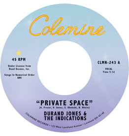Colemine Jones, Durand & The Indications: Private Space/Sea Of Love (dark purple vinyl) 7"