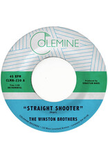 Colemine Winston Brothers: Straight Shooter/Island Travel (sky blue) 7"