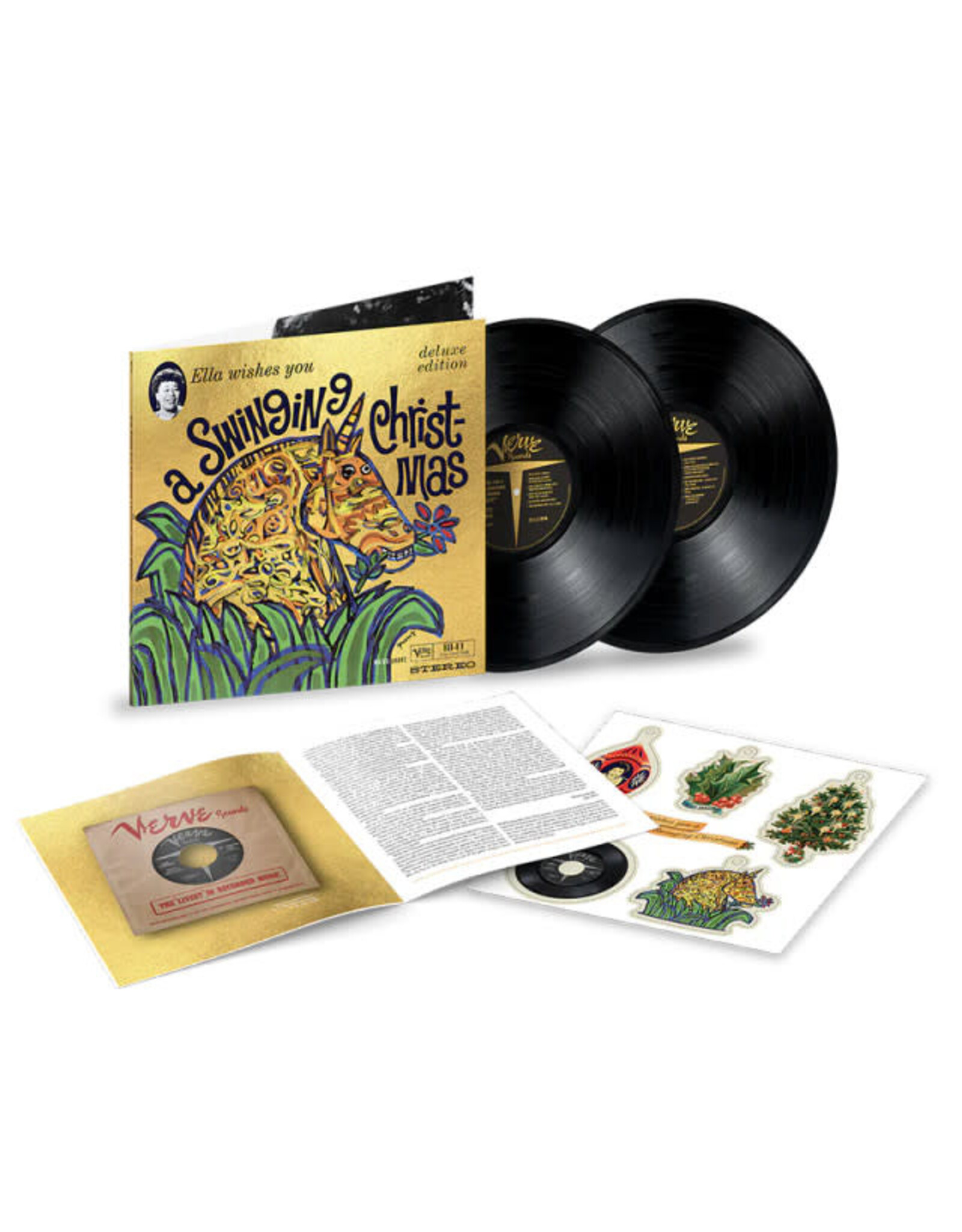 Verve Fitzgerald, Ella: Ella Wishes You A Swingin' Christmas Deluxe LP