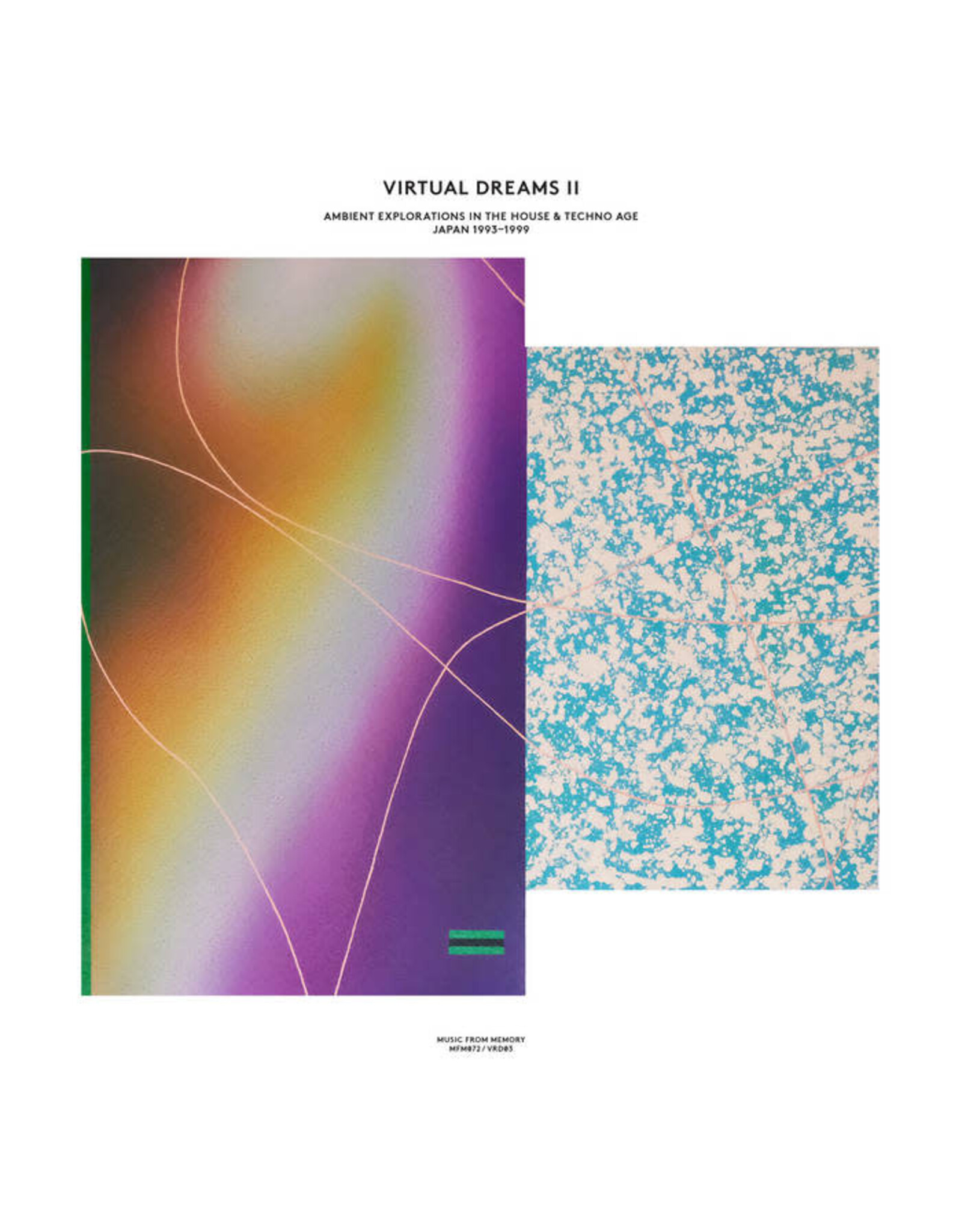 Music From Memory Various: Virtual Dreams II - Ambient Explorations in the House & Techno Age, Japan 1993 - 1990 LP