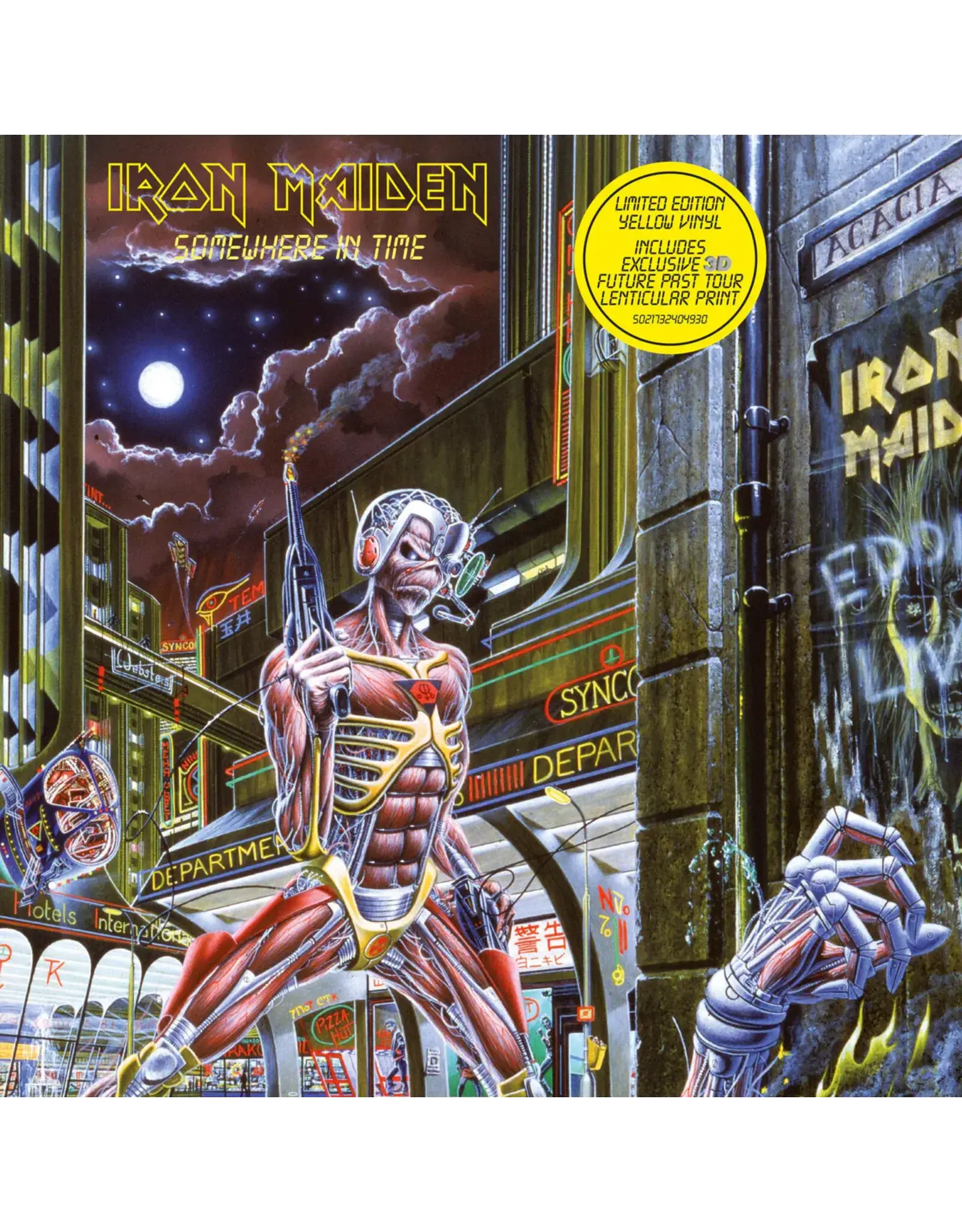欧LP Iron Maiden Somewhere In Time 2564624854 Parlophone /00260 Iron Maiden - Somewhere In Time [Vinyl] | Parlophone