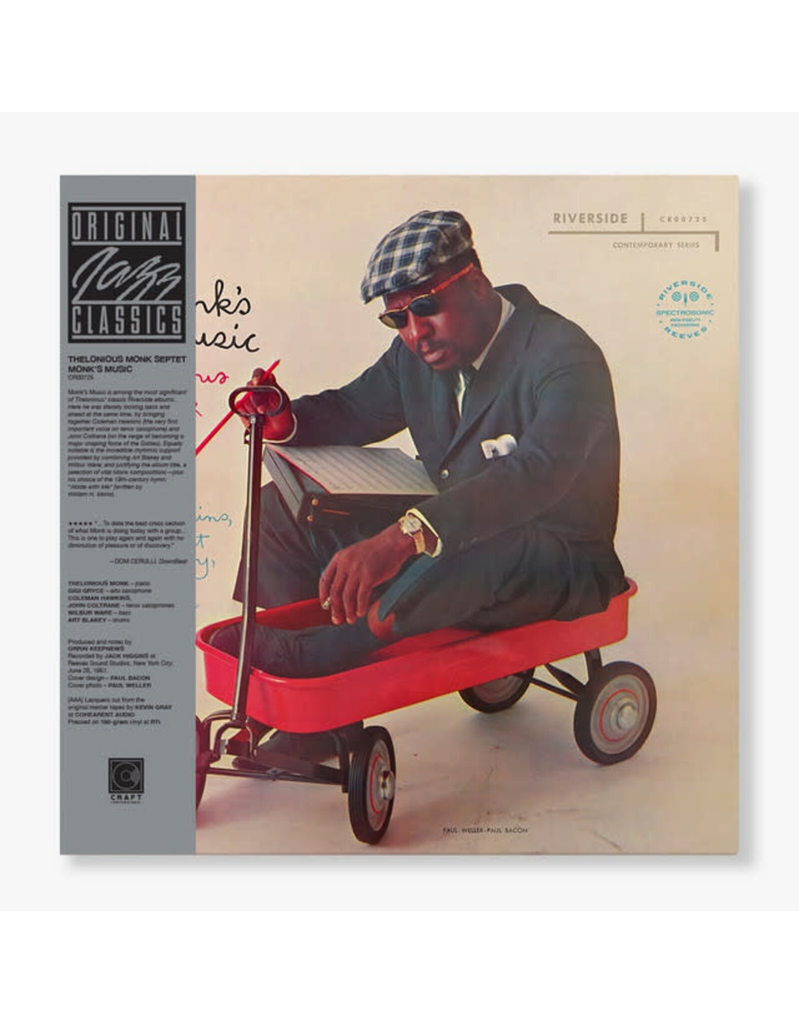 Craft Monk, Thelonious Septet: Monk's Music (MONO) LP