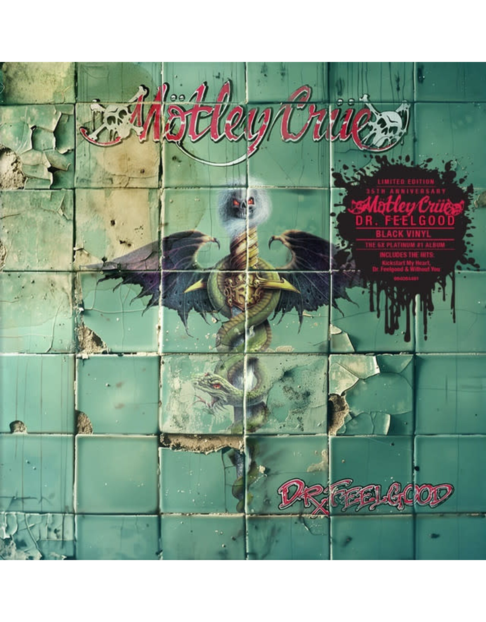 BMG Motley Crue: Dr. Feelgood (35th Anniversary) LP