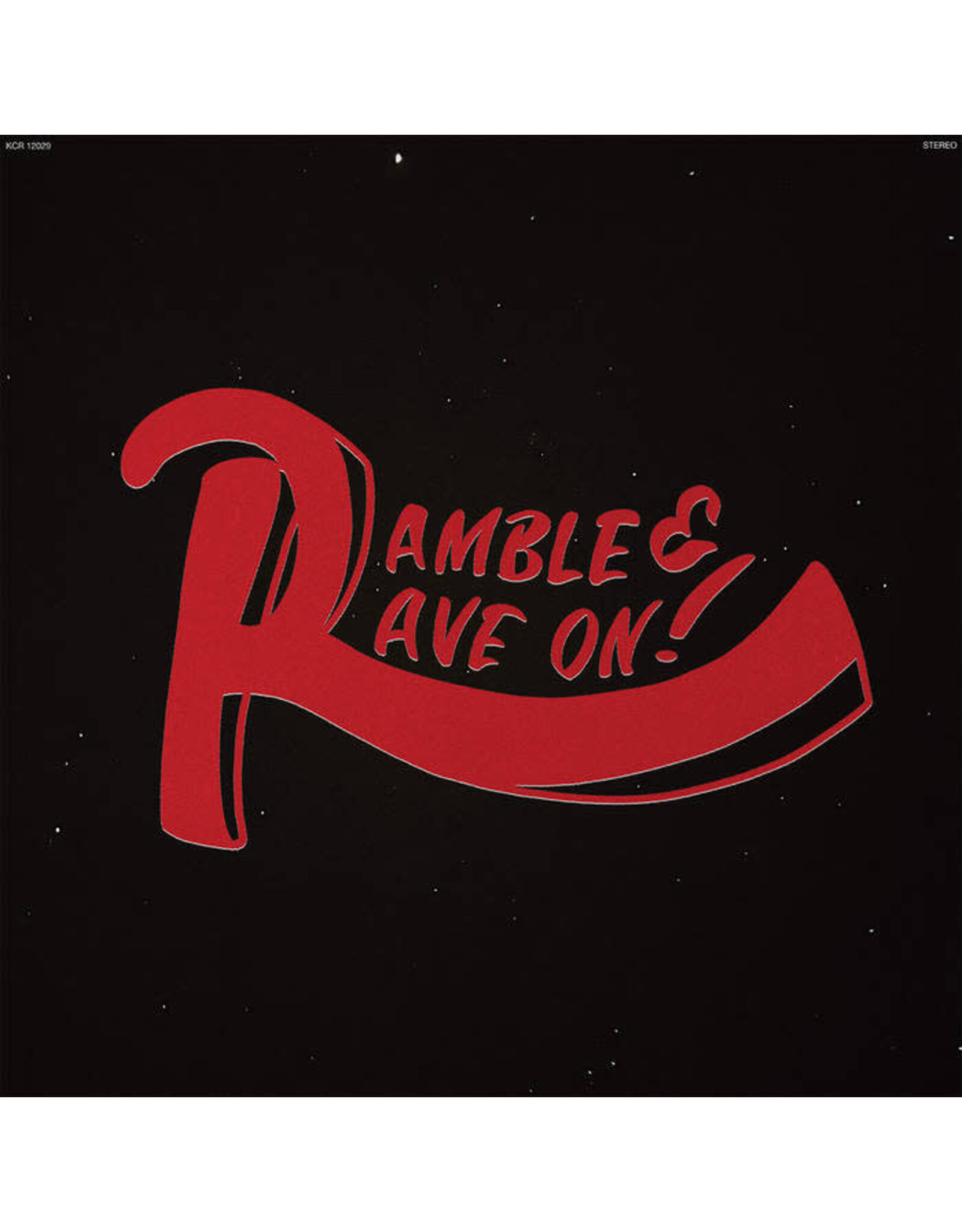 Karma Chief Gabbard, Andrew: Ramble & Rave On! (clear with black swirl) LP