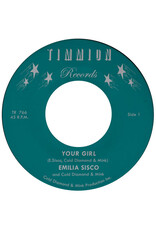 Timmion Sisco, Emilia & Cold Diamond & Mink: Your Girl/Too Late (transparent) 7"