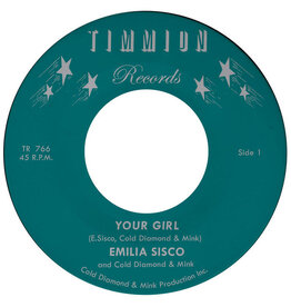 Timmion Sisco, Emilia & Cold Diamond & Mink: Your Girl/Too Late (transparent) 7"
