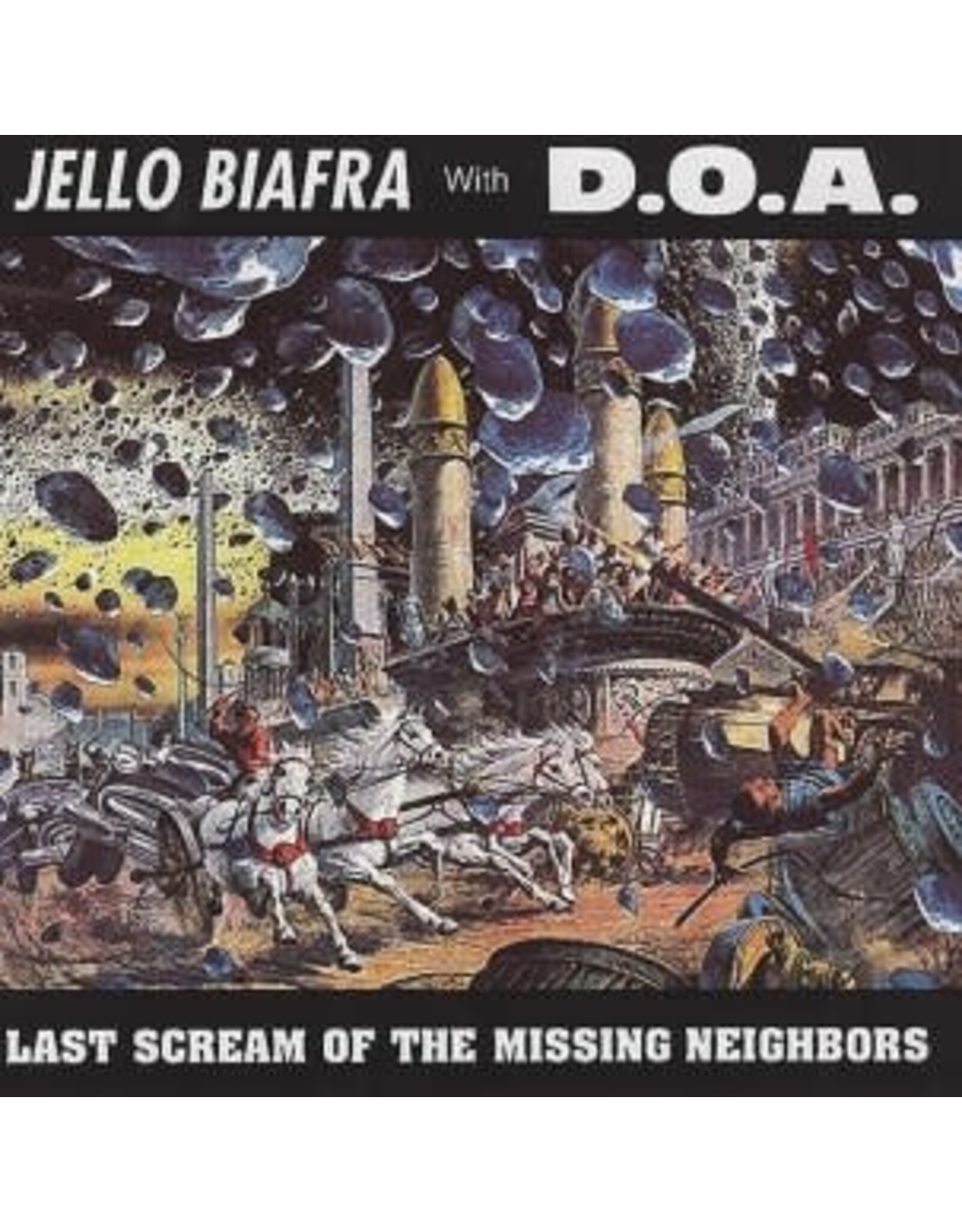 Alternative Tentacles Biafra, Jello w/ DOA: Last Scream Of The Missing Neighbors (color) LP