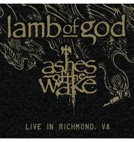 Legacy Lamb of God: 2024BF - Ashes of the Wake - Live in Richmond VA LP