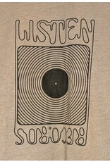 Listen Listen T-Shirt - Olive w/ Black