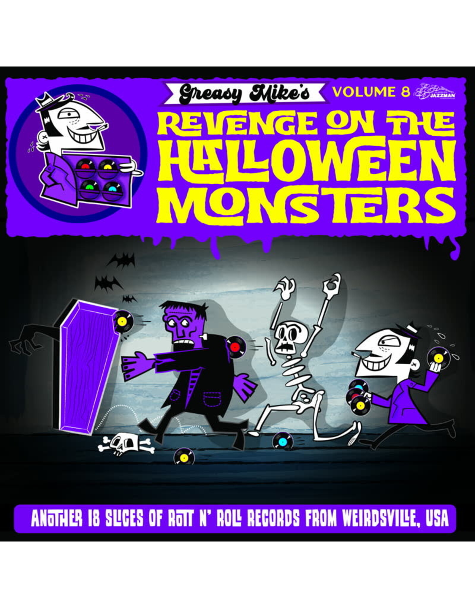 Jazzman Various: Revenge on the Halloween Monsters LP