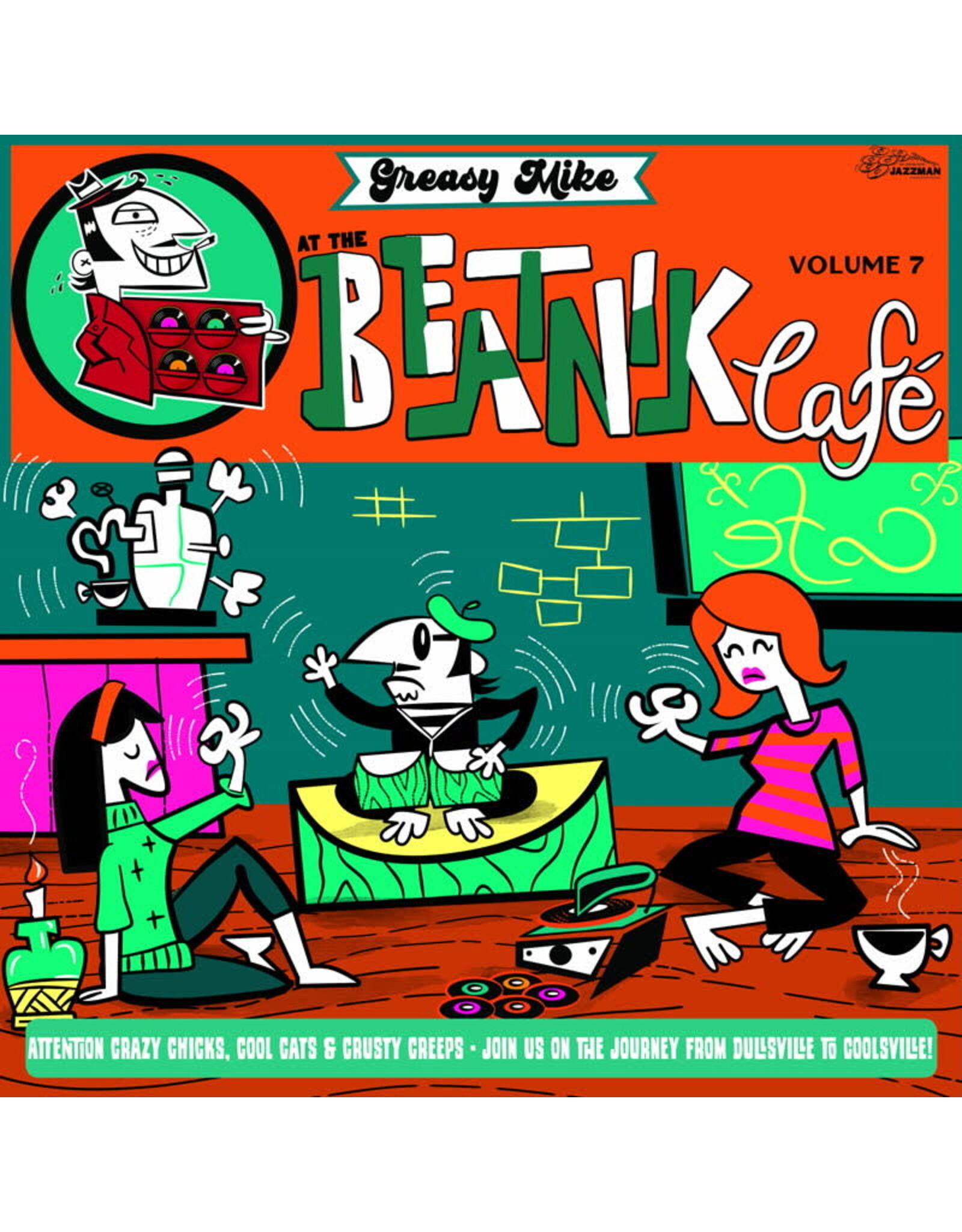Jazzman Various: Greasy Mike at the Beatnik LP