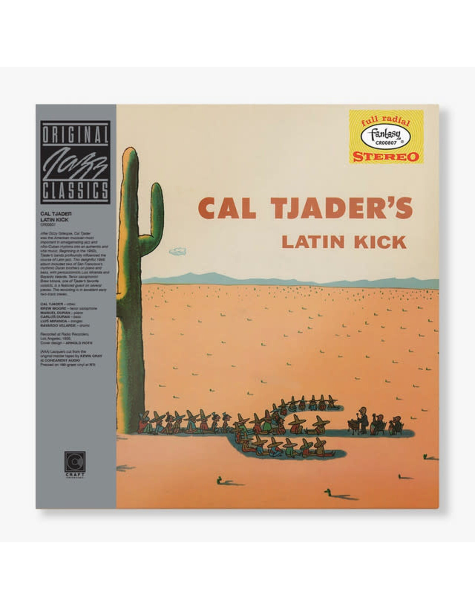 Craft Tjader, Cal: Latin Kick (Original Jazz Classics Series) LP