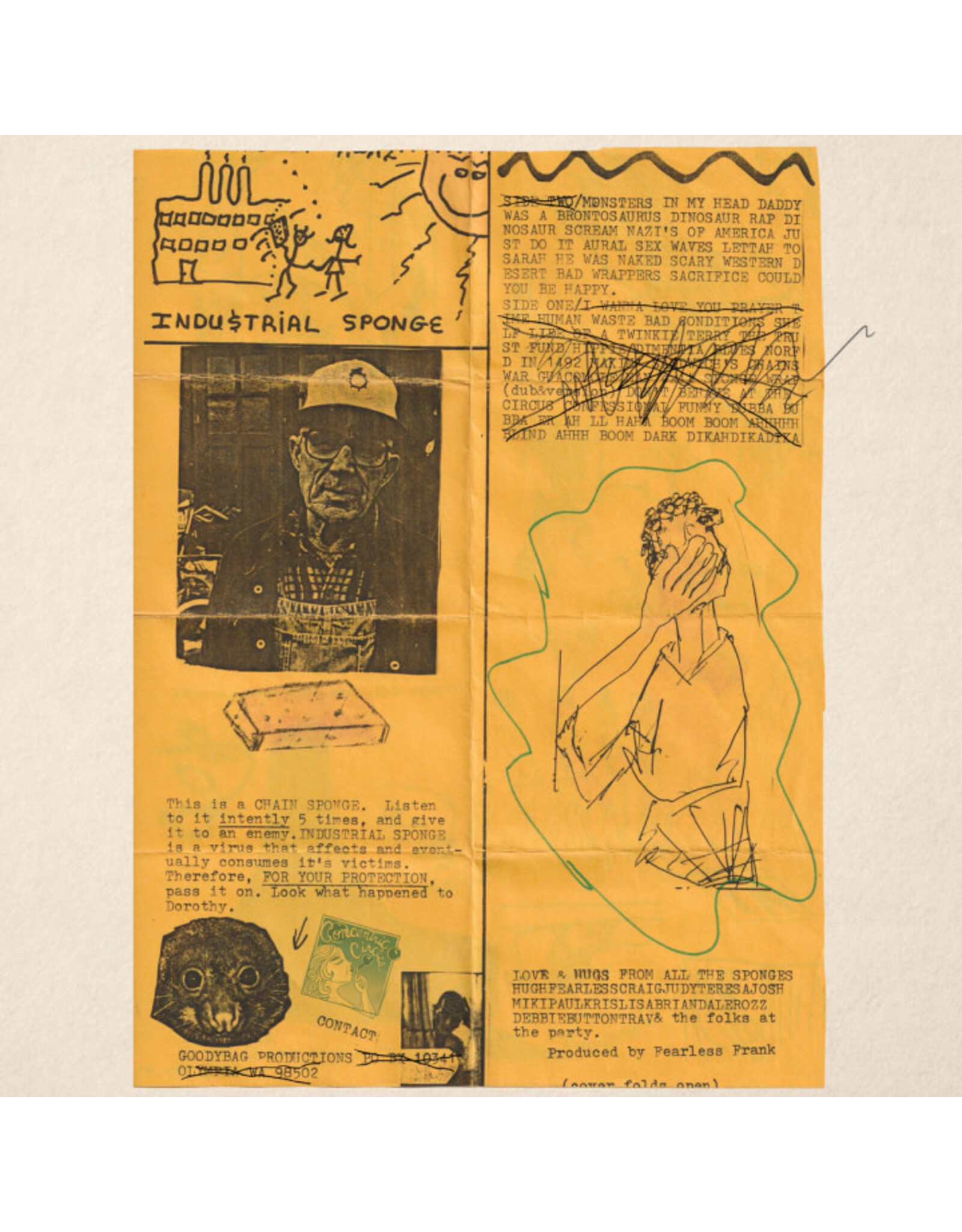 Concentric Circles Industrial Sponge: s/t LP