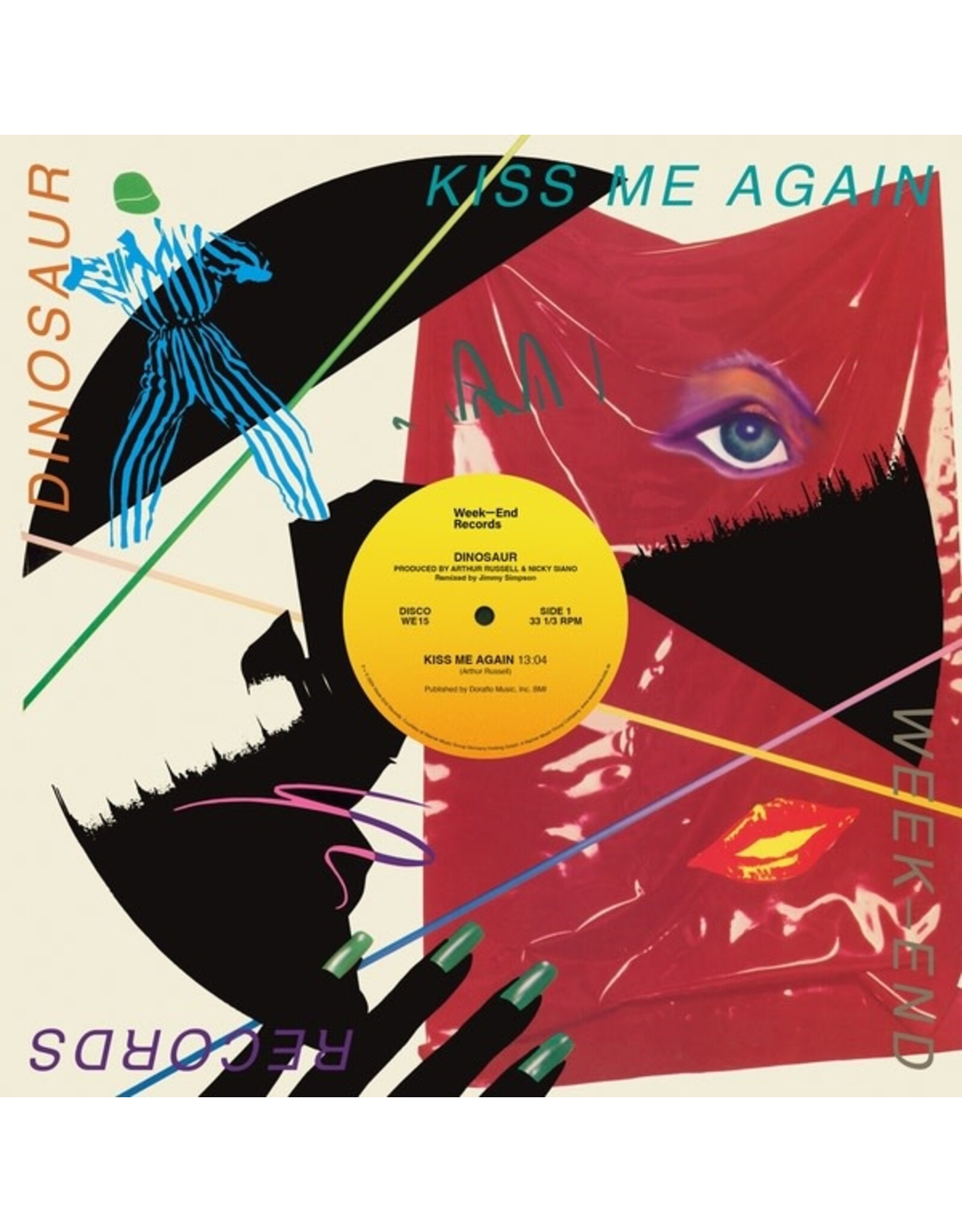 Week-End Dinosaur: Kiss Me Again 12"