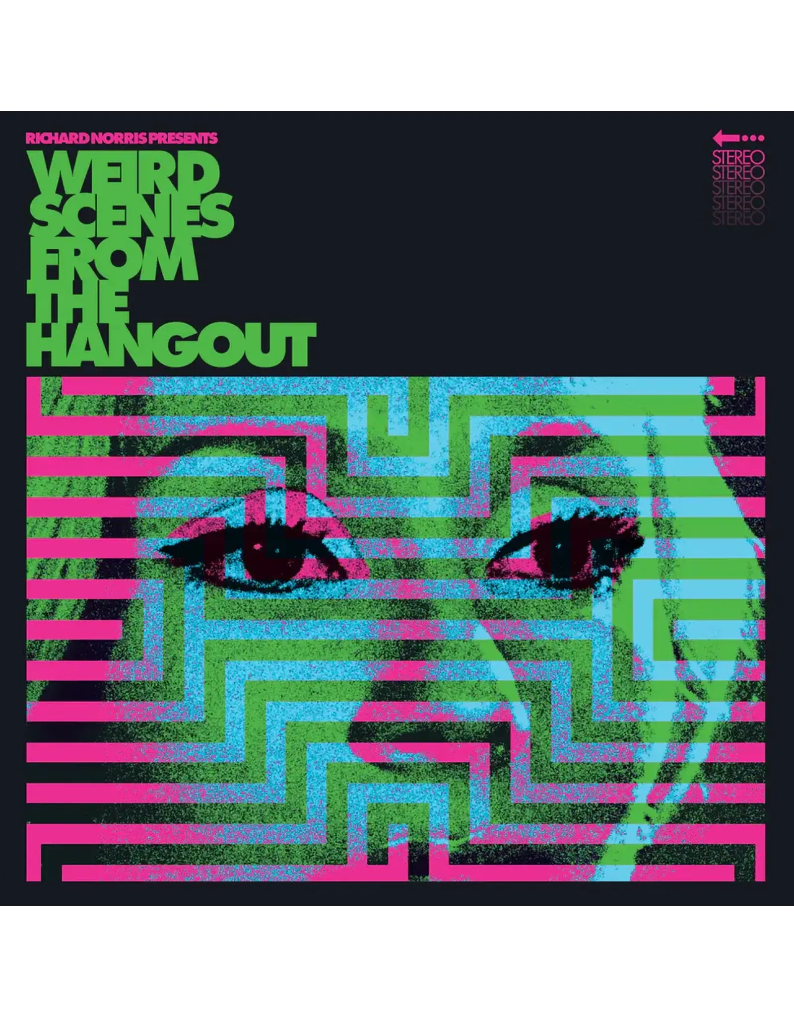 Various: Weird Scenes from The Hangout - Psychedelic & Freakbeat Dancefloor Anthems 1967-1982 (Neon Pink & Transparent Curacao) LP