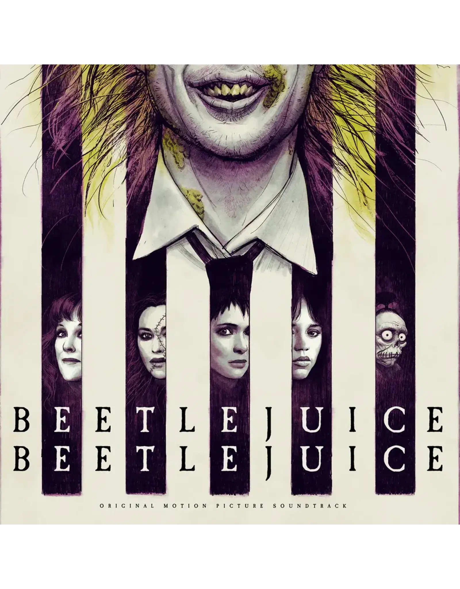 Waxwork OST: Beetlejuice Beetlejuice (Purple & White Smoke & Green) LP