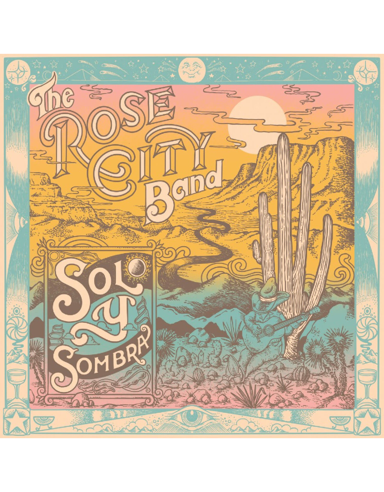 Thrill Jockey Rose City Band: Sol Y Sombra (INDIE EXCLUSIVE, COKE BOTTLE CLEAR) LP