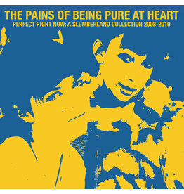 Slumberland Pains Of Being Pure At Heart, The: Perfect Right Now: A Slumberland Collection 2008-2010 (MILKY CLEAR W/ BLUE & YELLOW SPLATTER) LP