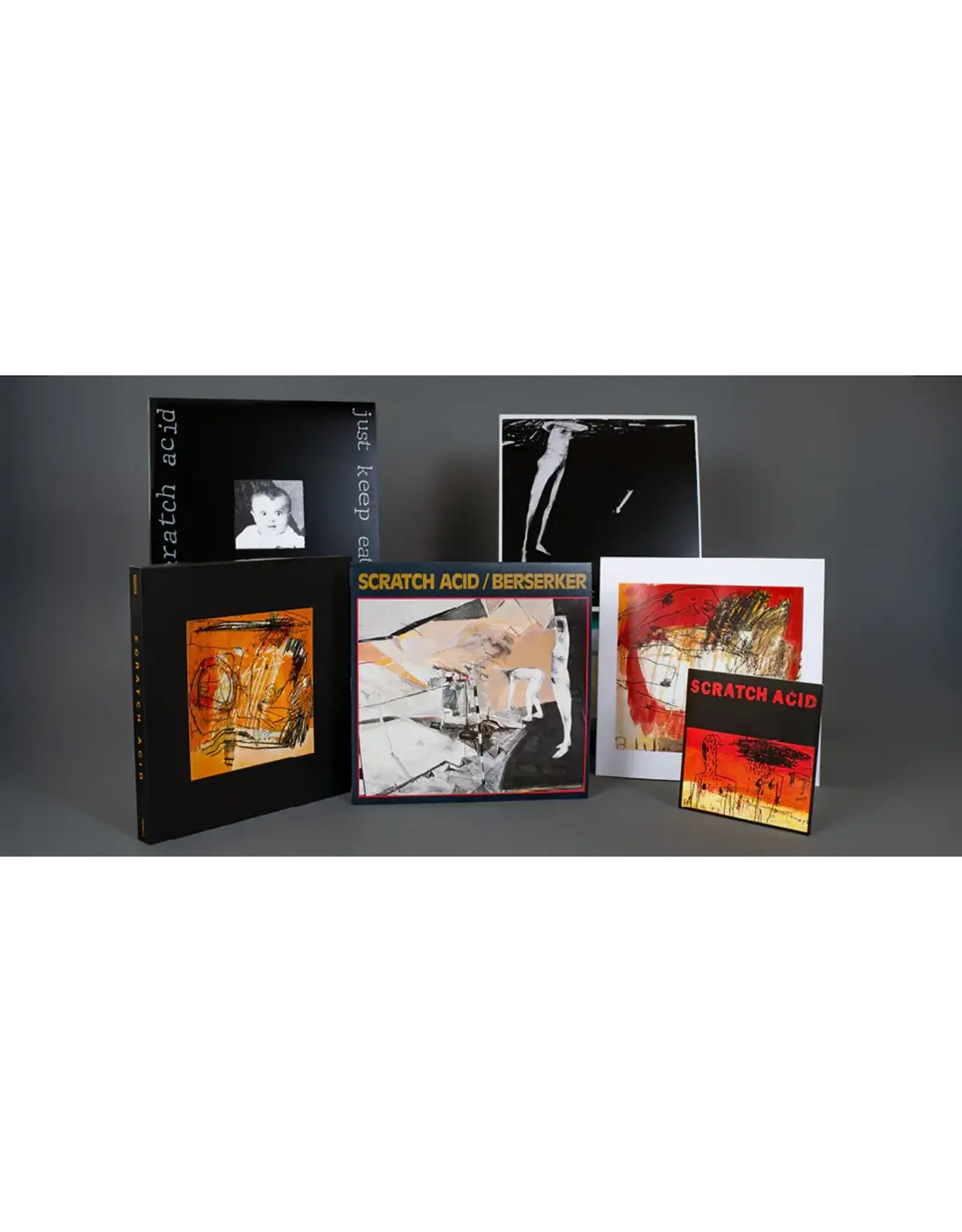 Touch & Go Scratch Acid: Scratch Acid Box Set (3LP +7-inch/clear vinyl) LP