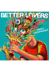 Better Lovers: Highly Irresponsible (blue-on-clear whirlpool) LP