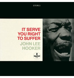 Verve Hooker, John Lee: It Serve You Right to Suffer (Acoustic Sound Series) LP