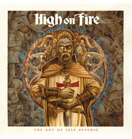High On Fire: The Art Of Self Defense (2LP-ruby & coke bottle clear) LP